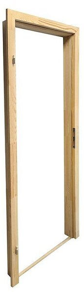 Eurolam Dovratnik (750 x 2.000 mm, Smjer otvaranja: Lijevo, Smeđa, Raspon podešavanja: 100 mm - 120 mm)