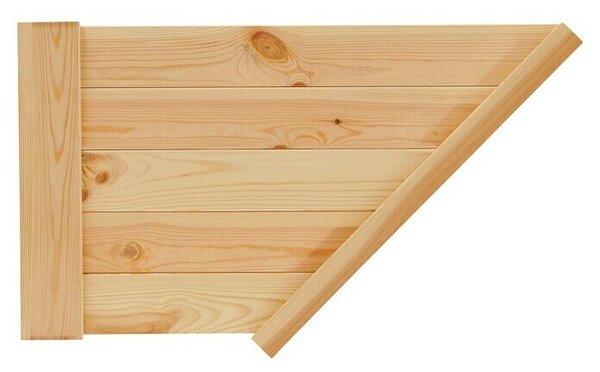 Regalux Regalsystem Heavy Kutna polica (Š x D: 46,2 x 82,5 cm, Drvo)
