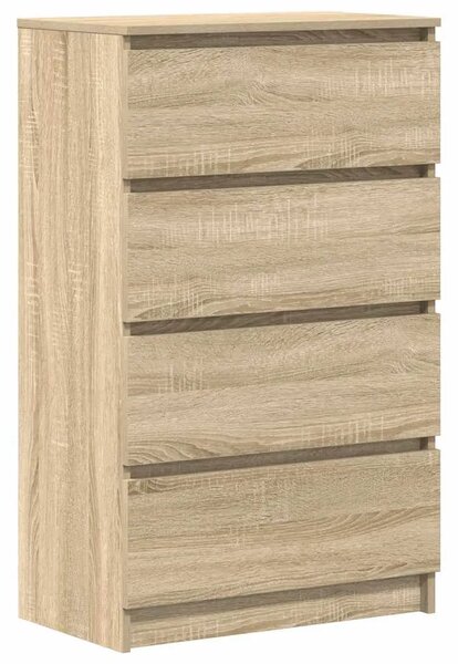 Komoda boja hrasta sonome 60 x 35 x 98 5 cm konstruirano drvo - sonoma hrast 1 Sonoma hrast