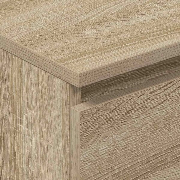 Komoda boja hrasta sonome 60 x 35 x 98 5 cm konstruirano drvo - sonoma hrast 1 Sonoma hrast