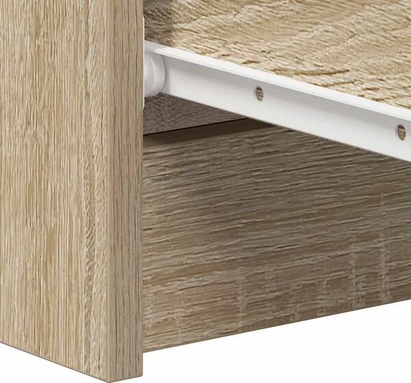 Komoda boja hrasta sonome 60 x 35 x 98 5 cm konstruirano drvo - sonoma hrast 1 Sonoma hrast