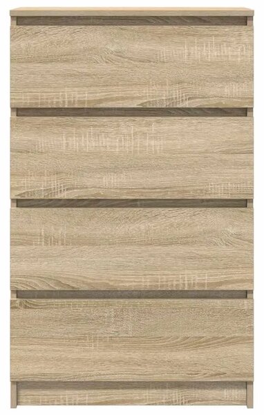 Komoda boja hrasta sonome 60 x 35 x 98 5 cm konstruirano drvo - sonoma hrast 1 Sonoma hrast
