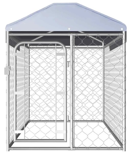 Vanjski kavez za pse s krovom 200 x 100 x 125 cm - 200 x 100 x 125 cm 1 200 x 100 x 125 cm