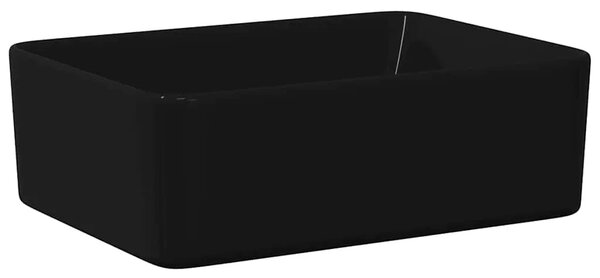 Lavabo - Umivaonik 40 x 30 x 13 cm keramički crni - Crna 40 x 30 x 13 cm Crna 40 x 30 x 13 cm