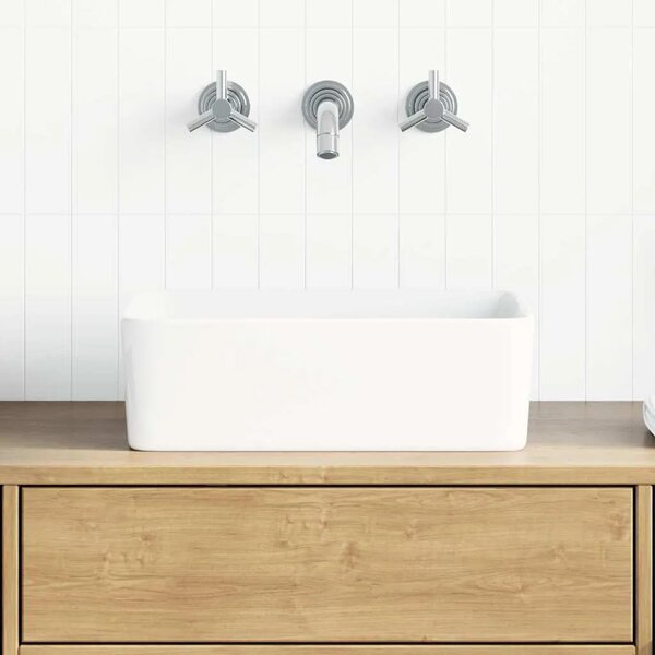 Lavabo - Umivaonik 40 x 30 x 13 cm keramički bijeli - Bijela 40 x 30 x 13 cm Bijela 40 x 30 x 13 cm