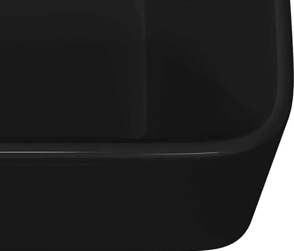 Lavabo - Umivaonik 40 x 30 x 13 cm keramički crni - Crna 40 x 30 x 13 cm Crna 40 x 30 x 13 cm