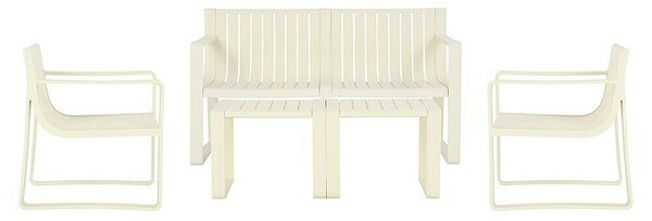 Set lounge namještaja Santorini (Bež/natur)