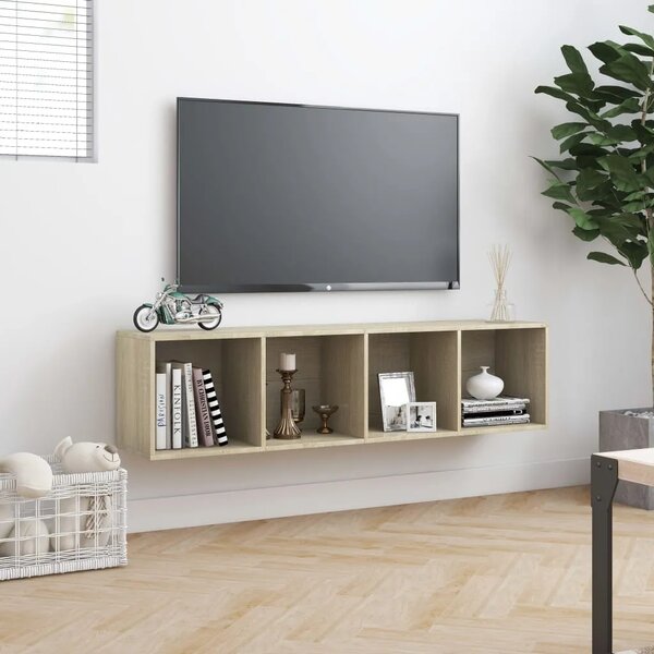 Ormarić za knjige/TV boja hrasta sonome 143 x 30 x 36 cm - sonoma hrast 1 1 Sonoma hrast