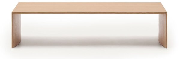 Stolić za kavu u dekoru hrasta u svijetloj prirodnoj boji 70x140 cm Litto – Kave Home