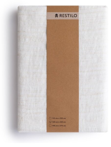 Krem prozirna zavjesa 140x270 cm Drimar – Restilo
