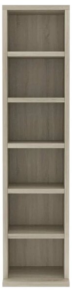 CD stalak – Ormarić za CD-ove boja hrasta 21x20x88 cm od konstruiranog drva - sonoma hrast 1 Sonoma hrast