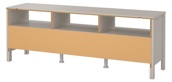 Sivo-bež TV komoda 151x54x38 cm Madrid – Tvilum