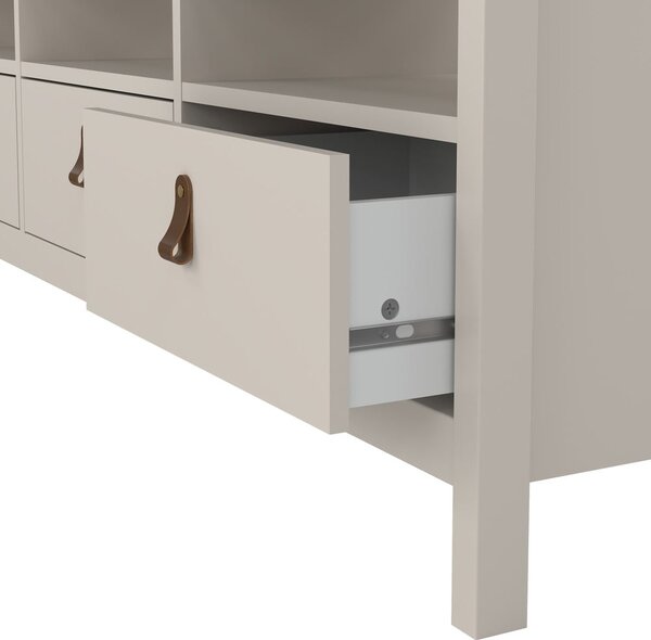Sivo-bež TV komoda 151x54x38 cm Madrid – Tvilum