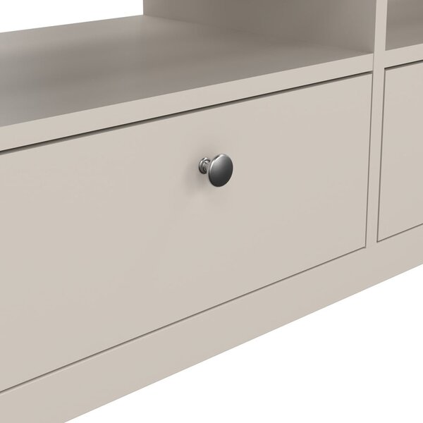 Sivo-bež TV komoda 151x54x38 cm Madrid – Tvilum