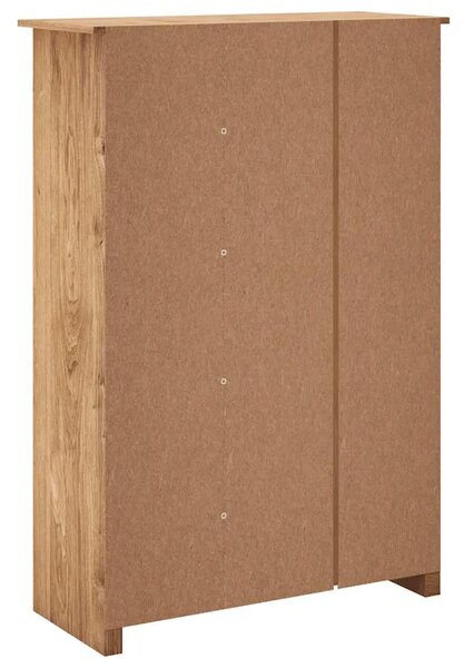 Ormar od borovine s 3 vrata 118x50x171 5 cm asortiman Panama - Smeđa 118 x 50 x 171.5 cm 1 1