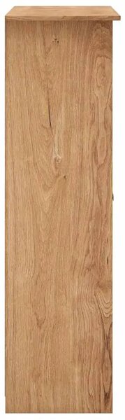 Ormar od borovine s 3 vrata 118x50x171 5 cm asortiman Panama - Smeđa 118 x 50 x 171.5 cm 1 1