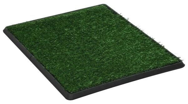 Toalet za ljubimce s pladnjem i travom zeleni 64 x 51 x 3 cm - 64 x 51 x 3 cm 1 64 x 51 x 3 cm