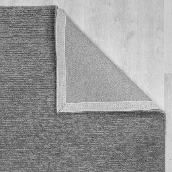 Sivi ručno rađen vunen tepih 160x230 cm Harris Boucle – Flair Rugs