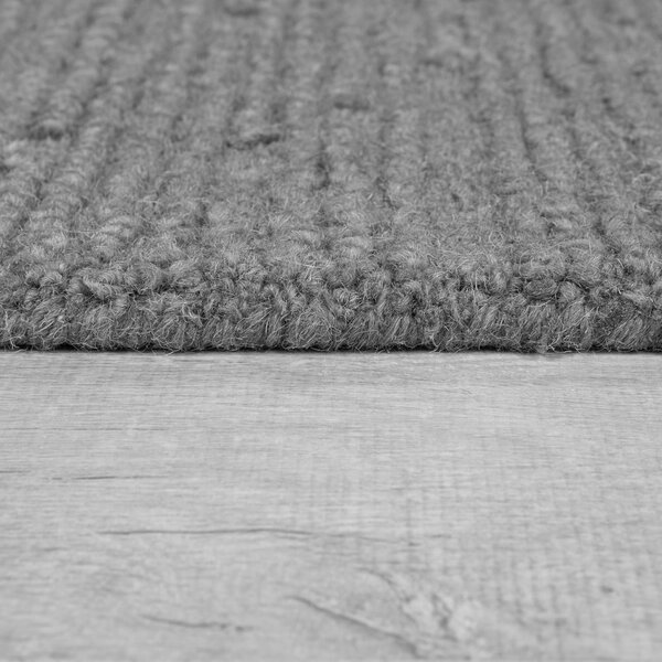 Sivi ručno rađen vunen tepih 160x230 cm Harris Boucle – Flair Rugs