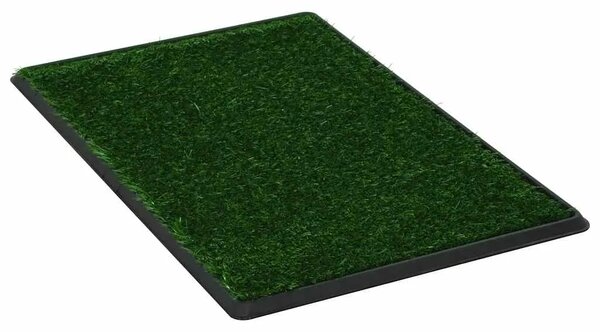 Toalet za ljubimce s pladnjem i travom zeleni 76 x 51 x 3 cm - 76 x 51 x 3 cm 1 76 x 51 x 3 cm