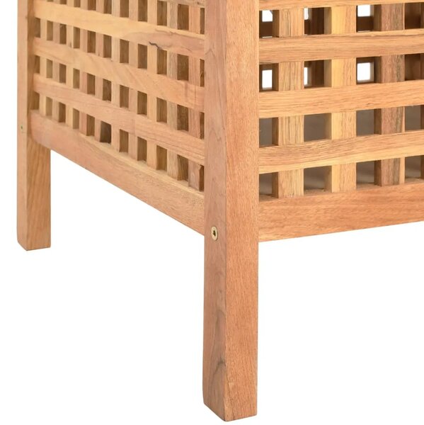 Klupa za pohranu od masivne orahovine 93 x 49 x 49 cm - 93 x 49 x 49 cm 93 x 49 x 49 cm
