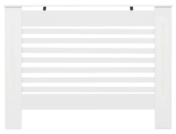 Maska za radijator - Pokrov za radijator bijeli 112 x 19 x 81 5 cm MDF - Bijela 112 x 19 x 81.5 cm 1 Bijela