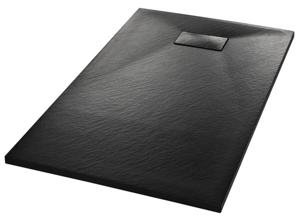 Kada za tuš SMC crna 120 x 70 cm - Crna 120 x 70 cm Crna 120 x 70 cm