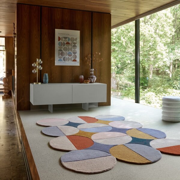 Ručno rađen vunen tepih 200x290 cm Mia Ellipse – Flair Rugs