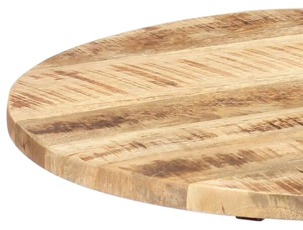 Bočni stolić od masivnog drva manga i željeza 60 x (46 - 63) cm - 1 46-63 cm masivno drvo manga 46-63 cm
