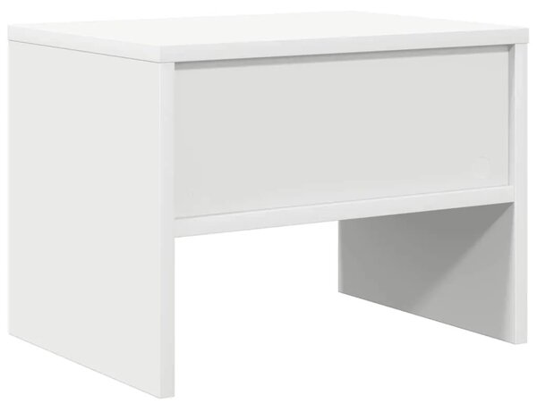 Noćni ormarić bijeli 40 x 30 x 30 cm od konstruiranog drva - Bijela 1 Bijela 1