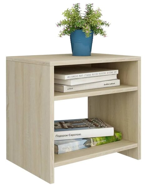 Noćni ormarići 2 kom boja hrasta 40x30x40 cm konstruirano drvo - sonoma hrast 2 Sonoma hrast 2