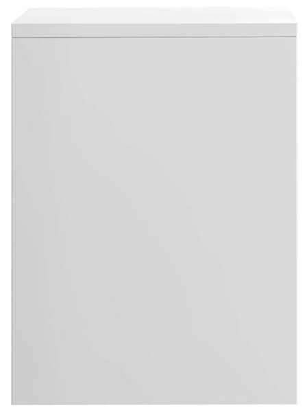Noćni ormarić 2 kom sjajni bijeli 40x30x40 cm konstruirano drvo - Visoko sjajno bijela 2 Visoko sjajno bijela 2