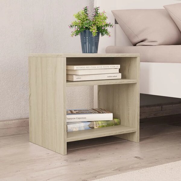 Noćni ormarići 2 kom boja hrasta 40x30x40 cm konstruirano drvo - sonoma hrast 2 Sonoma hrast 2