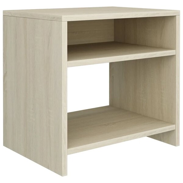 Noćni ormarići 2 kom boja hrasta 40x30x40 cm konstruirano drvo - sonoma hrast 2 Sonoma hrast 2