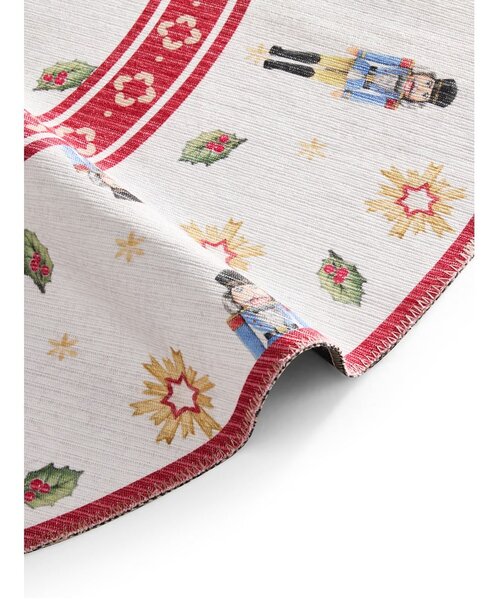 Crveni okrugao tepih s božićnim motivom ø 160 cm Toy's Delight Nutcracker – Villeroy&Boch