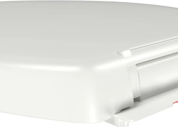 Daska za wc - Toaletna daska s mekim zatvaranjem i brzim otpuštanjem bijela - Bijela 45.5 x 37.5 cm 1 Bijela