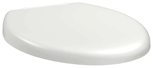Daska za wc - Toaletna daska s mekim zatvaranjem i brzim otpuštanjem bijela - Bijela 45.5 x 37.5 cm 1 Bijela