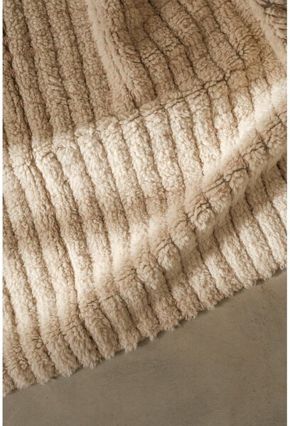 Bež periv/ručno rađen vunen tepih 80x140 cm Unexpected Wool – Lorena Canals
