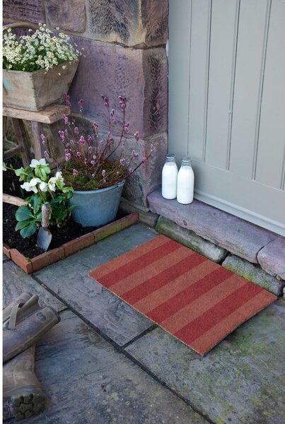 Otirač od kokosovih vlakana 40x60 cm Pink Stripe – Artsy Doormats