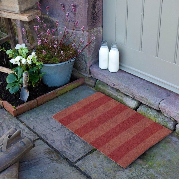 Otirač od kokosovih vlakana 40x60 cm Pink Stripe – Artsy Doormats