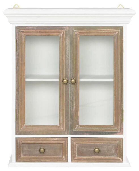Zidni ormarić bijeli 49 x 22 x 59 cm od konstruiranog drva