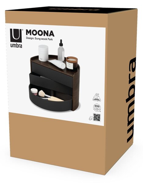 Crni kupaonski organizator okretni Moona – Umbra