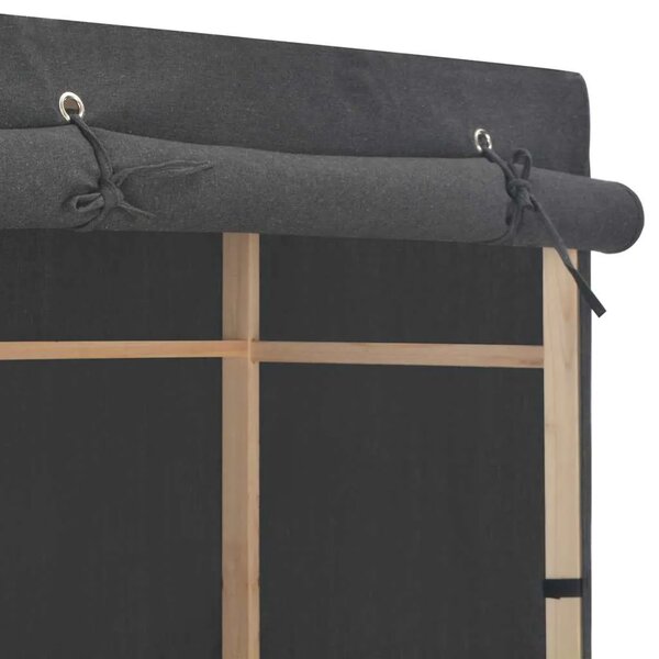 Ormar od tkanine sivi 79 x 40 x 170 cm - Siva 1 1 Siva