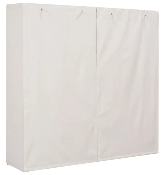 Ormar od tkanine bijeli 173 x 40 x 170 cm - Bijela 1 1 Bijela