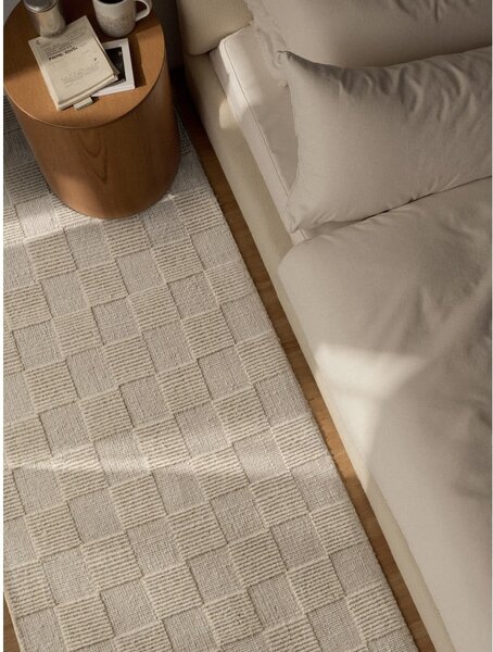 Krem ručno rađena vunena staza 80x200 cm Scala – Villeroy&Boch