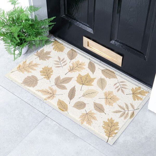 Otirač 40x70 cm Autumn Neutral Leaves – Artsy Doormats