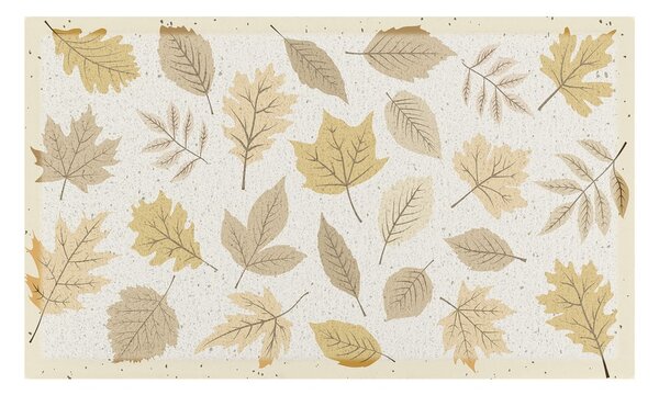 Otirač 40x70 cm Autumn Neutral Leaves – Artsy Doormats