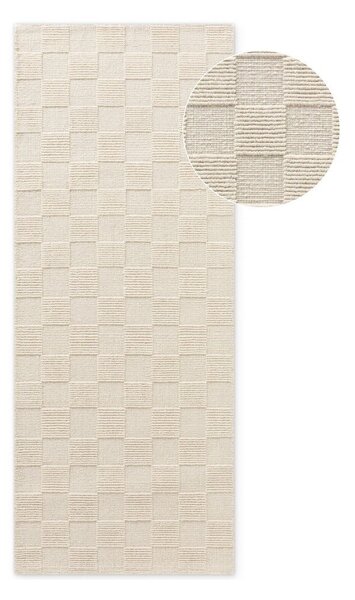 Krem ručno rađena vunena staza 80x200 cm Scala – Villeroy&Boch