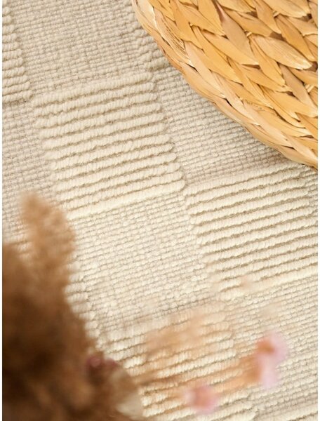 Krem ručno rađena vunena staza 80x200 cm Scala – Villeroy&Boch