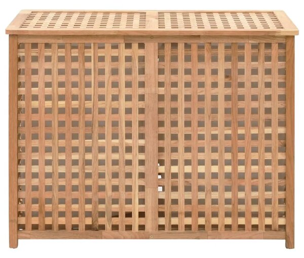Košara za rublje 87 5 x 46 x 67 cm od masivnog drva oraha - 87.5 x 46 x 67 cm 1 87.5 x 46 x 67 cm